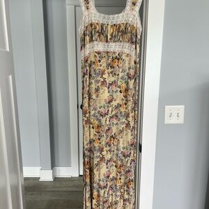 Selkie The Blonde Floral Veronica Slip Dress